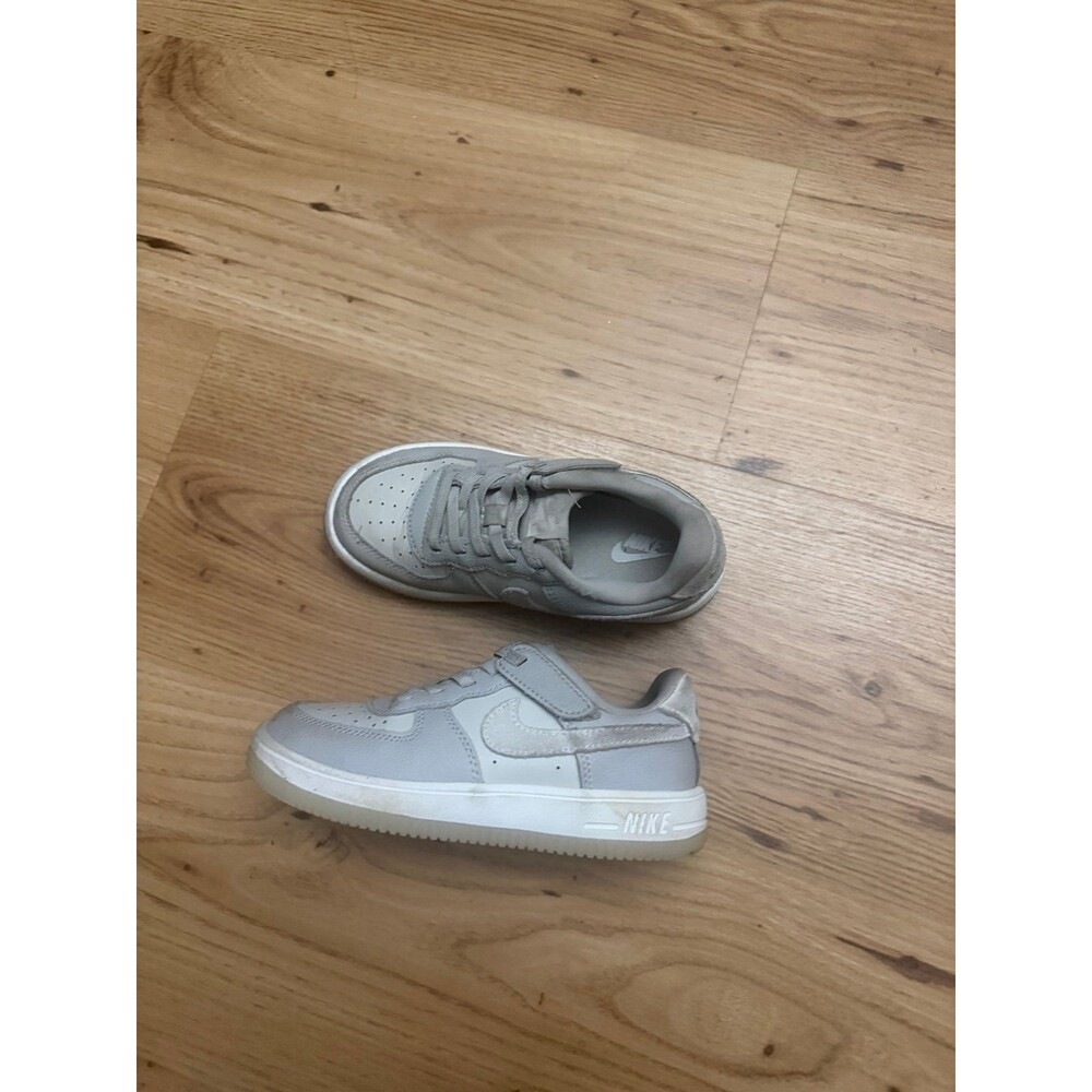 Nike Force 1 Low Toddler Sneakers Gray/White